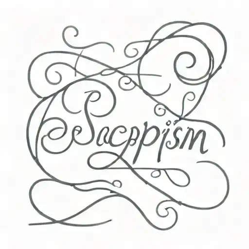 Escapism In Cursive Writing