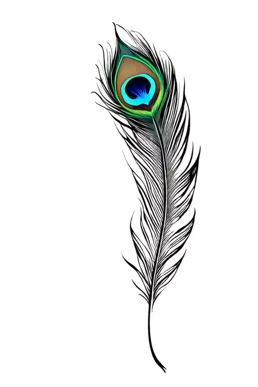 Krishna Peacock Feather