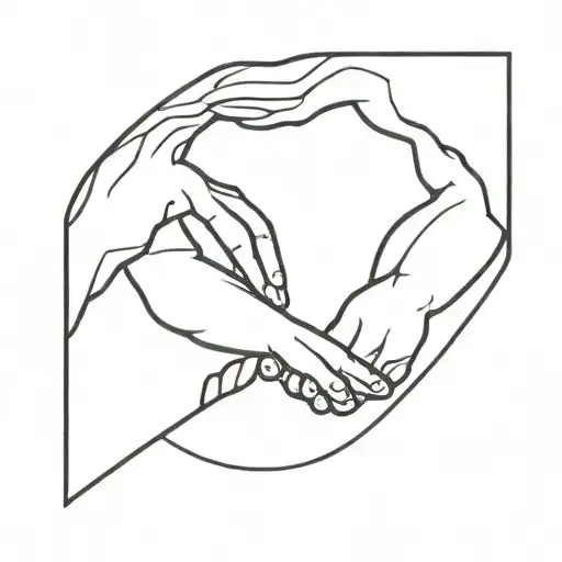 Nord Mythology Couple Holding Hands