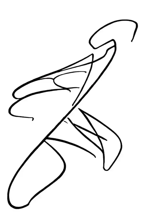 Silhouette Of Moto