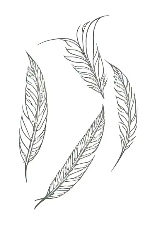 Vertical Feather