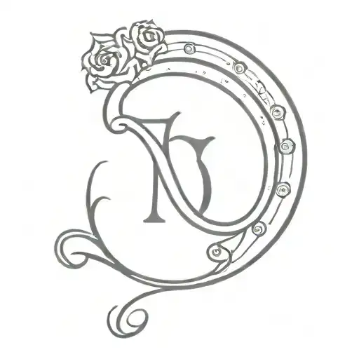 Aquarius Zodiac Sign With G C Initials Incorporated