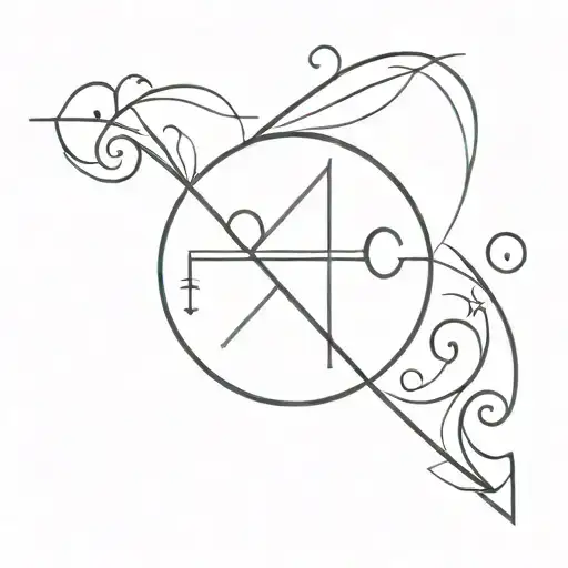 Aquarius Zodiac Sign And G And C Letters