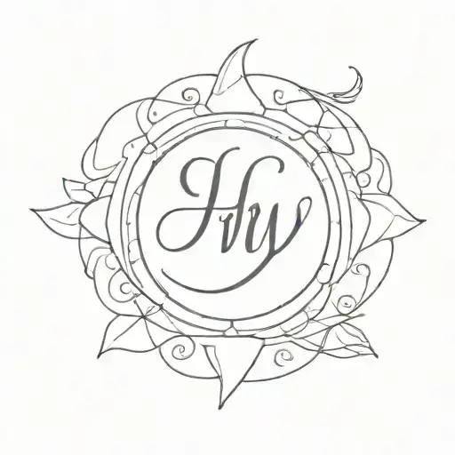 Yhwh Written Tiny