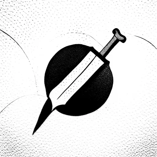 Sword And Cherry Blosom