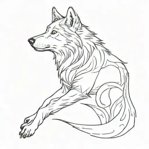 Wolf Who Likes To Travel And Explore Embrace Thrive