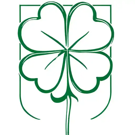 Four Leaf Clover Like The Inside Of The Celtic Fc Badge