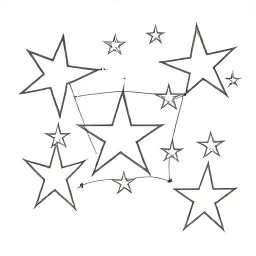 Galia With Three Stars Aln Coordinats