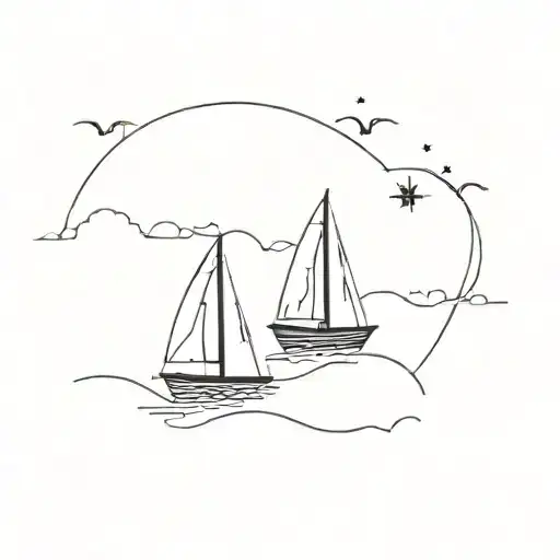 Two Ships Passing In The Night