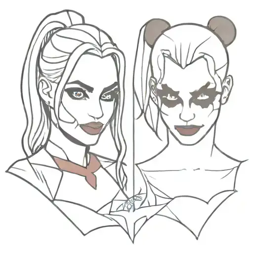 Harley Quinn And Joker