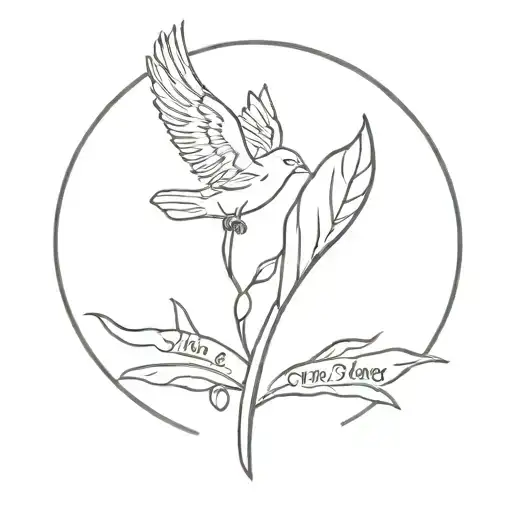 Father Is My Inspiration Tattoo Design