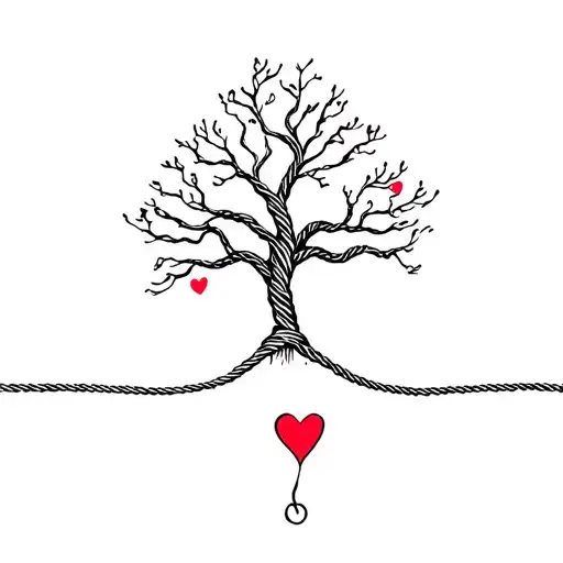 Tree Of Love With Rope