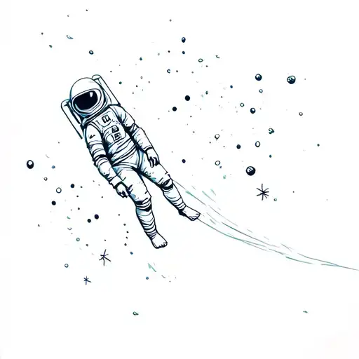 Spaceman Underwater