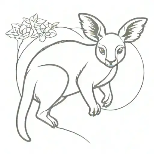 Kangaroo And Koala