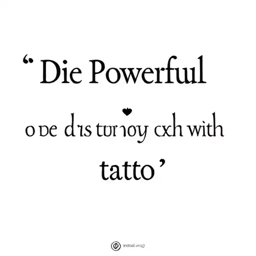 Quote Stating Die Powerful With A Small Lion