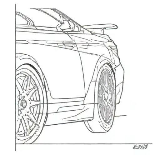 Bmw E92 Side Profile Minimal