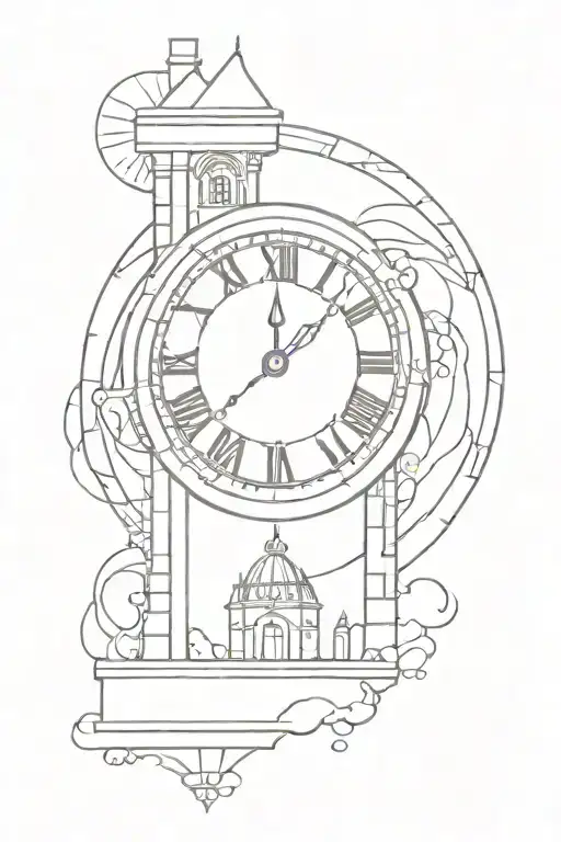 Sand Clock Tower