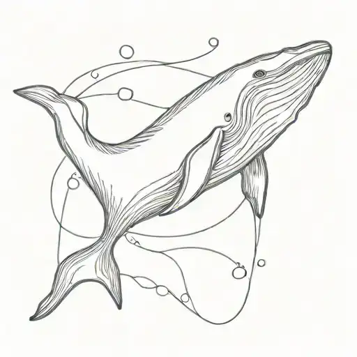 Blue Whale Swimming