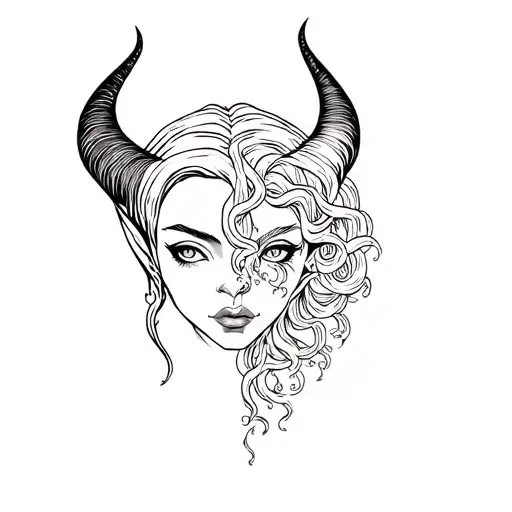 Maleficent X Medusa Head
