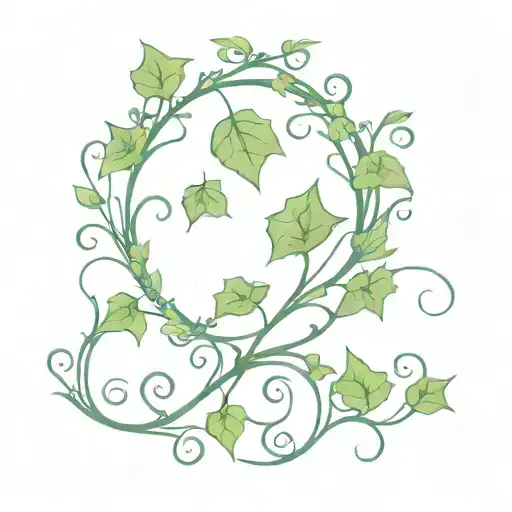 Manor Wrapped With Ivy Vines