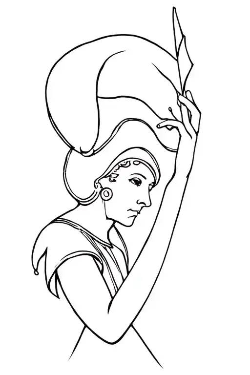 Medieval Jester Holding His Own Head