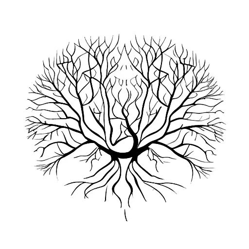 Two Intertwined Trees With Roots In Different Parts Of The World
