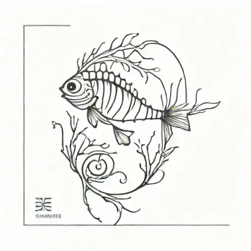 Fish Skeleton Simple