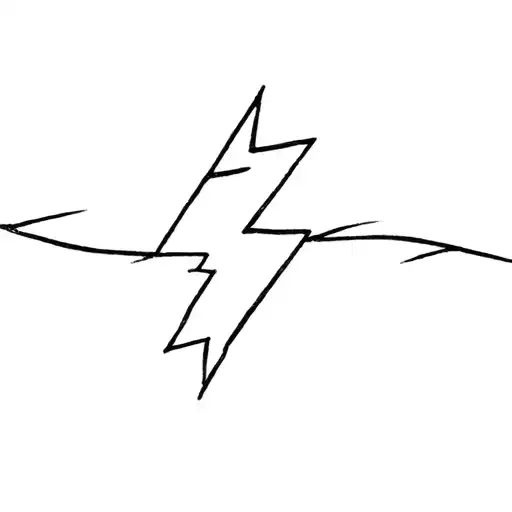 Water And Lightning Bolt