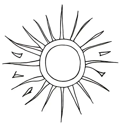 Sun With 19 Rays