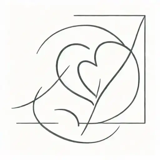 Heart With The Letters C And J In It