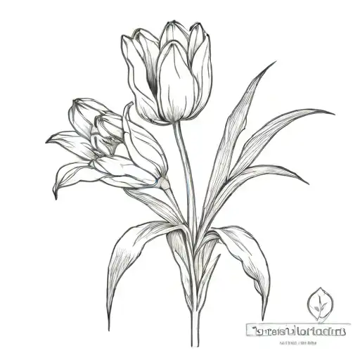 Tulip And Lupin