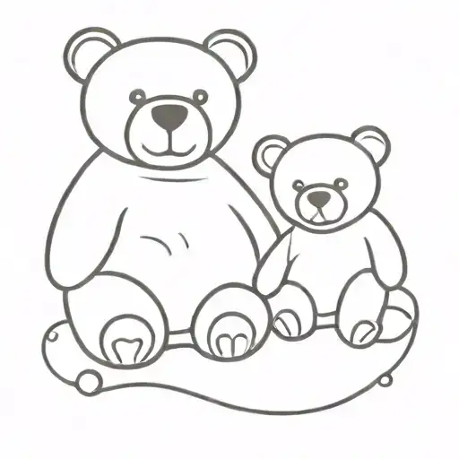 2 Teddy Bears