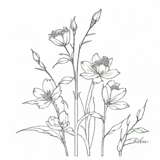 Wild Flowers Blooming