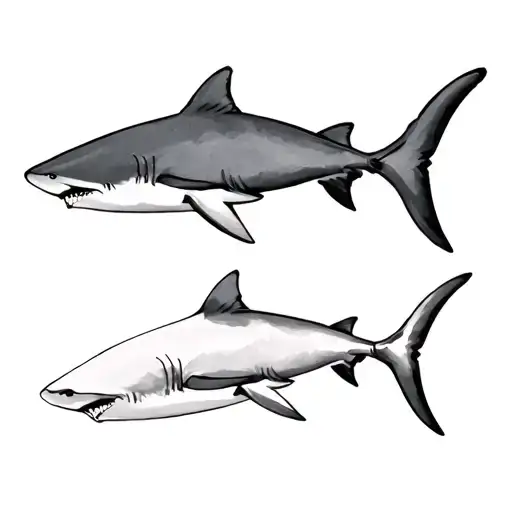 Swimming Sharks