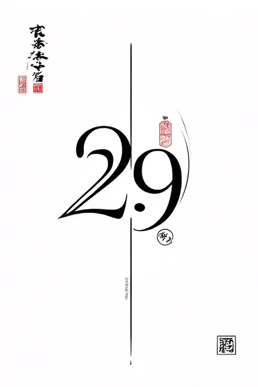 Cover Up Tattoo Of The Number 29 Hidden In Japanese Themes