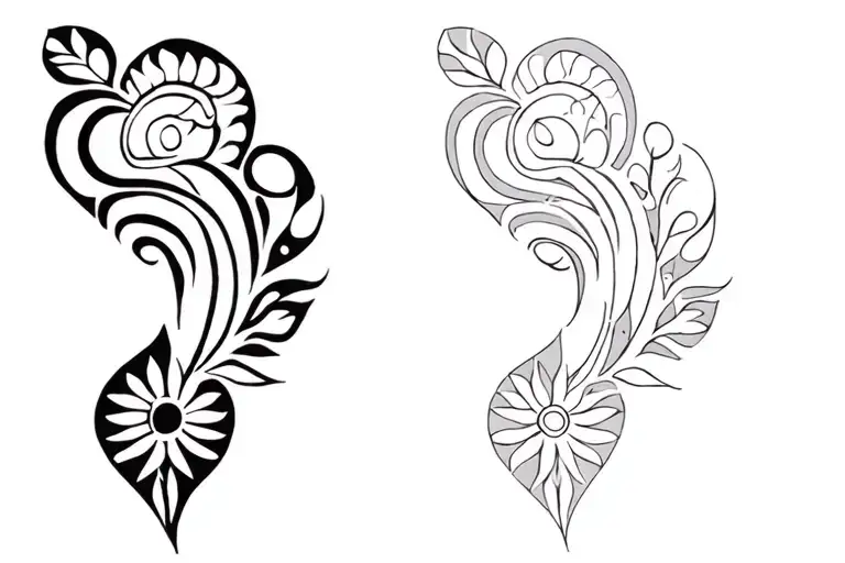 Gujarati Patterns Inspired