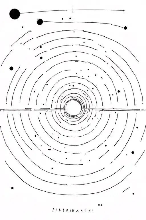 Planets Pulsar Map Black Hole Fibbonacchi