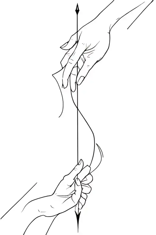 2 Hands I Aim To Play An Arrow