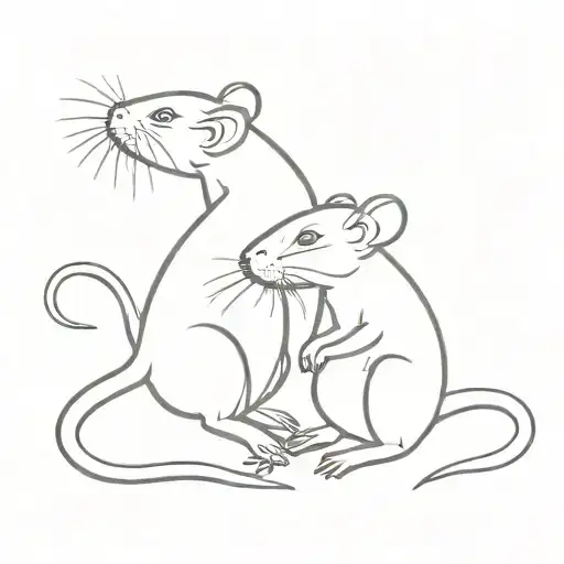 Two Headed Rat