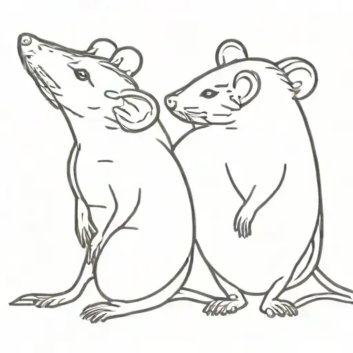 Rat With Two Heads