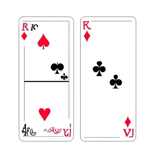 4 Cards With R I C K On The Cards