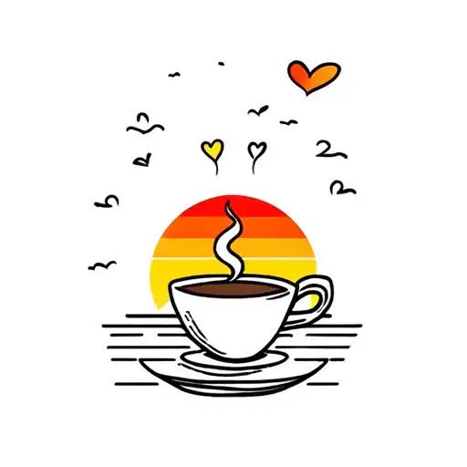 Coffee Lgbt Sunset Love Life Growing