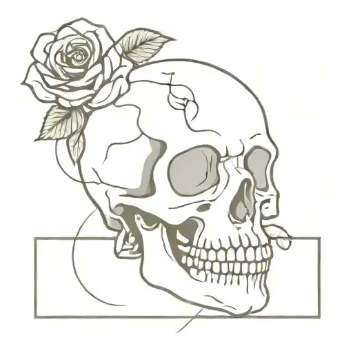 Skull And Roses