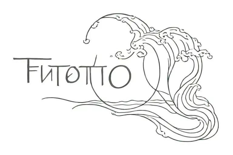 Words With Waves Crashing