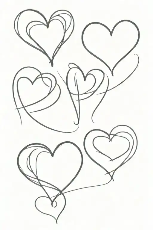 4 Hearts In One