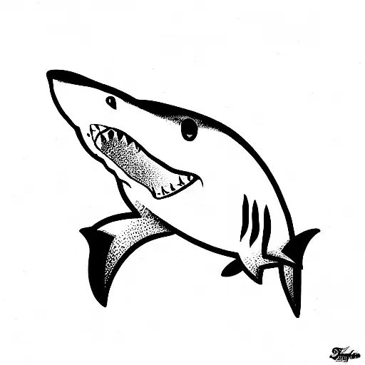 Shark As Seen From Above