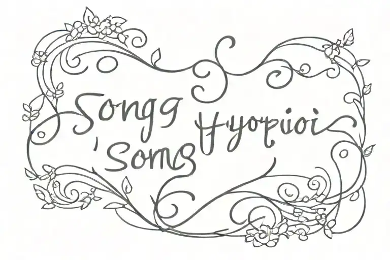 Song Lyric Written