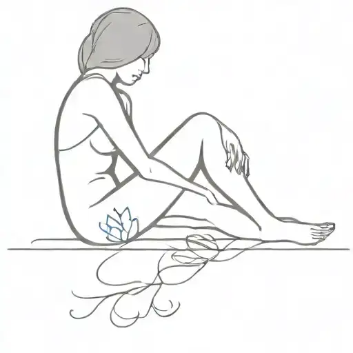 Woman Surviving To Love And Live