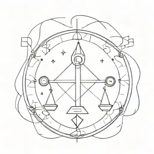 Amulet With The Zodiac Sign Libra