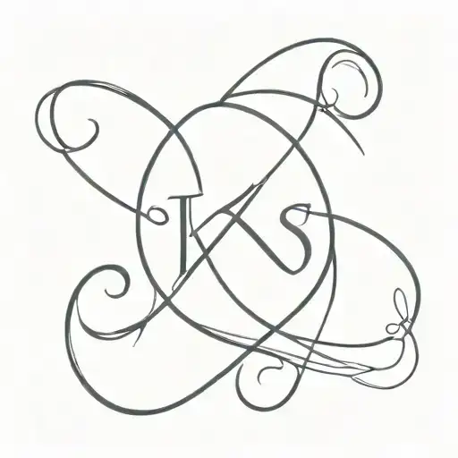 Combine Letters K And S And Infinity Symbol